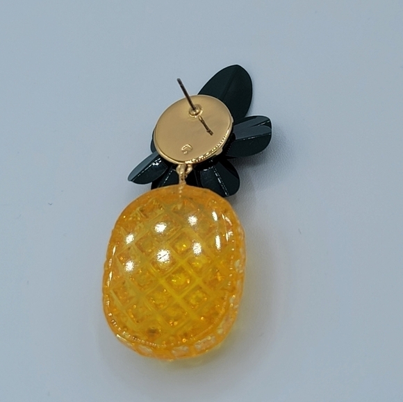 Kate Spade Pineapple Crystal Earrings NWT #842 - Picture 12 of 12